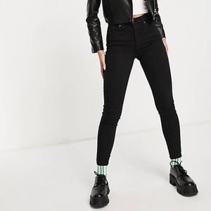 Topshop Jamie black jeans